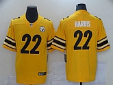 Nike Steelers 22 Najee Harris Yellow 2021 NFL Draft Vapor Untouchable Limited Jersey,baseball caps,new era cap wholesale,wholesale hats
